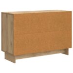 vidaXL Servírovacia skriňa so zásuvkou Dub artisan 89 x 34,5 x 60 cm – Obrázok 8