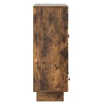 vidaXL Servírovacia skriňa Údený Dub 66 x 34,5 x 95 cm – Obrázok 7