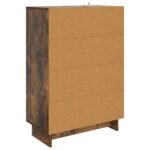 vidaXL Servírovacia skriňa Údený Dub 66 x 34,5 x 95 cm – Obrázok 8