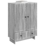 vidaXL Servírovacia skriňa Sivá Sonoma 66 x 34,5 x 95 cm – Obrázok 3