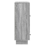 vidaXL Servírovacia skriňa Sivá Sonoma 66 x 34,5 x 95 cm – Obrázok 7