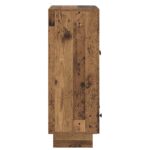 vidaXL Servírovacia skriňa Staré drevo 66 x 34,5 x 95 cm – Obrázok 7