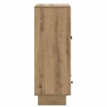 vidaXL Servírovacia skriňa Remeselný Dub 66 x 34,5 x 95 cm – Obrázok 7