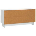 vidaXL TV skrinka Biela 102 x 34,5 x 50 cm Kompozitné drevo – Obrázok 8
