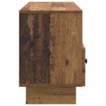 vidaXL TV skrinka Staré drevo 102 x 34,5 x 50 cm Kompozitné drevo – Obrázok 7