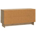 vidaXL TV skrinka Dub artisan 102 x 34,5 x 50 cm Kompozitné drevo – Obrázok 8
