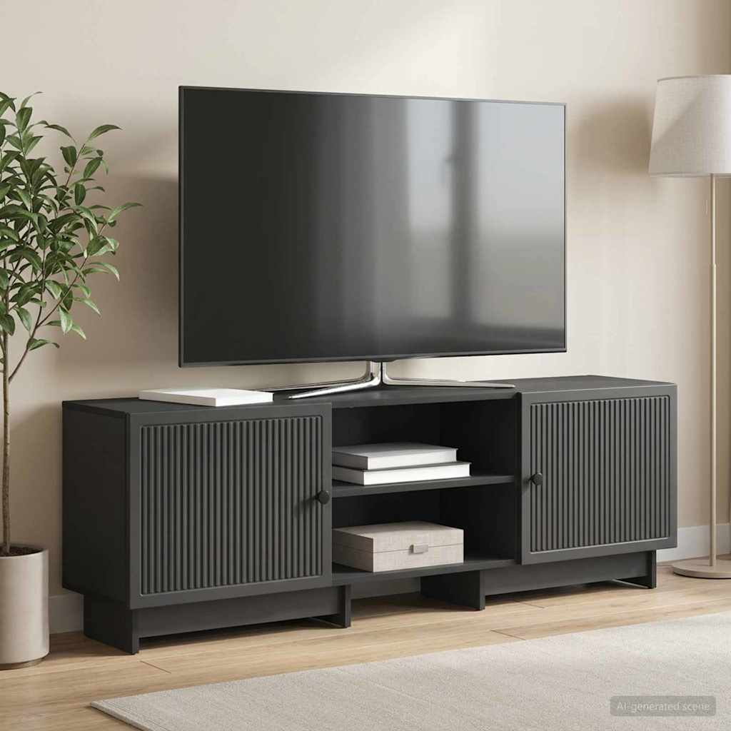 893996_1.jpg vidaXL TV skrinka Čierny 150 x 31 x 50 cm Konštruované drevo – Obrázok 1