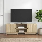 vidaXL TV skrinka Sonoma dub 150 x 31 x 50 cm Konštruované drevo