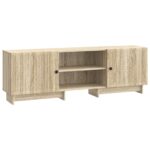 vidaXL TV skrinka Sonoma dub 150 x 31 x 50 cm Konštruované drevo – Obrázok 2