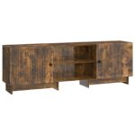 vidaXL TV skrinka Údený Dub 150 x 31 x 50 cm Konštruované drevo – Obrázok 2