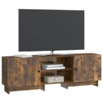 vidaXL TV skrinka Údený Dub 150 x 31 x 50 cm Konštruované drevo – Obrázok 3