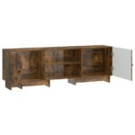 vidaXL TV skrinka Údený Dub 150 x 31 x 50 cm Konštruované drevo – Obrázok 5