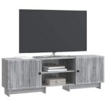 vidaXL TV skrinka Sivá Sonoma 150 x 31 x 50 cm Konštruované drevo – Obrázok 3