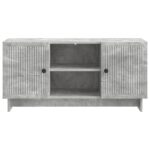 vidaXL TV skrinka 102 x 34,5 x 50 cm Betónovo sivá Kompozitné drevo – Obrázok 6
