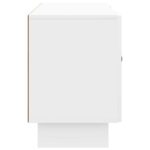 vidaXL TV skrinka 102 x 34,5 x 50 cm Biela s vysokým leskom – Obrázok 7