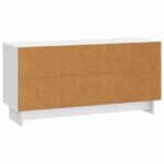 vidaXL TV skrinka 102 x 34,5 x 50 cm Biela s vysokým leskom – Obrázok 8