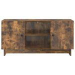 vidaXL TV skrinka 102 x 34,5 x 50 cm Dymový dub Kompozitné drevo – Obrázok 6