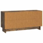 vidaXL TV skrinka 102 x 34,5 x 50 cm Dymový dub Kompozitné drevo – Obrázok 8