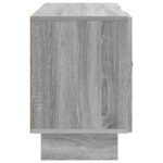 vidaXL TV skrinka 102 x 34,5 x 50 cm Sivý Sonoma Kompozitné drevo – Obrázok 7