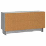 vidaXL TV skrinka 102 x 34,5 x 50 cm Sivý Sonoma Kompozitné drevo – Obrázok 8