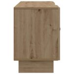 vidaXL TV skrinka 102 x 34,5 x 50 cm Dub artisan Kompozitné drevo – Obrázok 7