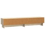 vidaXL TV skrinka Dub sonoma 147 x 34,5 x 30 cm Kompozitné drevo – Obrázok 8