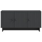 vidaXL TV skrinka Čierna 99 x 34,5 x 50 cm Kompozitné drevo – Obrázok 6