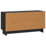 vidaXL TV skrinka Čierna 99 x 34,5 x 50 cm Kompozitné drevo – Obrázok 8