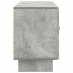 vidaXL TV skrinka Betónovo sivá 99 x 34,5 x 50 cm Kompozitné drevo – Obrázok 7