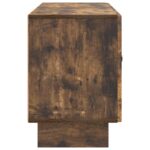 vidaXL TV skrinka Dymový dub 99 x 34,5 x 50 cm Kompozitné drevo – Obrázok 7