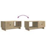 vidaXL Konferenčný stolík Dub sonoma 90 x 50 x 40 cm Kompozitné drevo – Obrázok 10