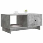 vidaXL Konferenčný stolík Betónovo sivá 90 x 50 x 40 cm – Obrázok 3