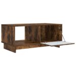 vidaXL Konferenčný stolík Dymový dub 90 x 50 x 40 cm Kompozitné drevo – Obrázok 4