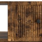 vidaXL Konferenčný stolík Dymový dub 90 x 50 x 40 cm Kompozitné drevo – Obrázok 9