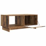 vidaXL Konferenčný stolík Staré drevo 90 x 50 x 40 cm Kompozitné drevo – Obrázok 4