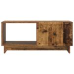 vidaXL Konferenčný stolík Staré drevo 90 x 50 x 40 cm Kompozitné drevo – Obrázok 5