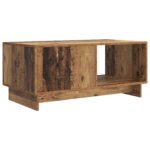 vidaXL Konferenčný stolík Staré drevo 90 x 50 x 40 cm Kompozitné drevo – Obrázok 7