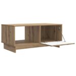 vidaXL Konferenčný stolík Dub artisan 90 x 50 x 40 cm Kompozitné drevo – Obrázok 4