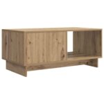 vidaXL Konferenčný stolík Dub artisan 90 x 50 x 40 cm Kompozitné drevo – Obrázok 7