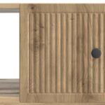 vidaXL Konferenčný stolík Dub artisan 90 x 50 x 40 cm Kompozitné drevo – Obrázok 9