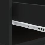 vidaXL Konferenčný stolík Čierna 49 x 50 x 40 cm Kompozitné drevo – Obrázok 8