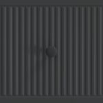 vidaXL Konferenčný stolík Čierna 49 x 50 x 40 cm Kompozitné drevo – Obrázok 9