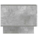 vidaXL Konferenčný stolík so zásuvkou Betónovo sivá 49 x 50 x 40 cm – Obrázok 6
