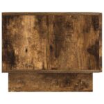 vidaXL Konferenčný stolík Dymový dub 49 x 50 x 40 cm Kompozitné drevo – Obrázok 6