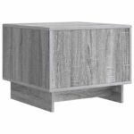vidaXL Konferenčný stolík Sivá sonoma 49 x 50 x 40 cm Kompozitné drevo – Obrázok 7