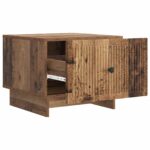 vidaXL Konferenčný stolík Staré drevo 49 x 50 x 40 cm Kompozitné drevo – Obrázok 4