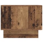 vidaXL Konferenčný stolík Staré drevo 49 x 50 x 40 cm Kompozitné drevo – Obrázok 6