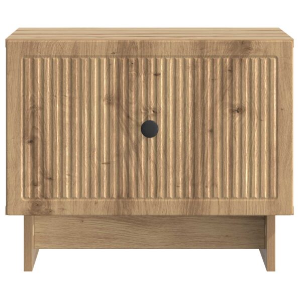 vidaXL Konferenčný stolík Dub artisan 49 x 50 x 40 cm Kompozitné drevo – Obrázok 4