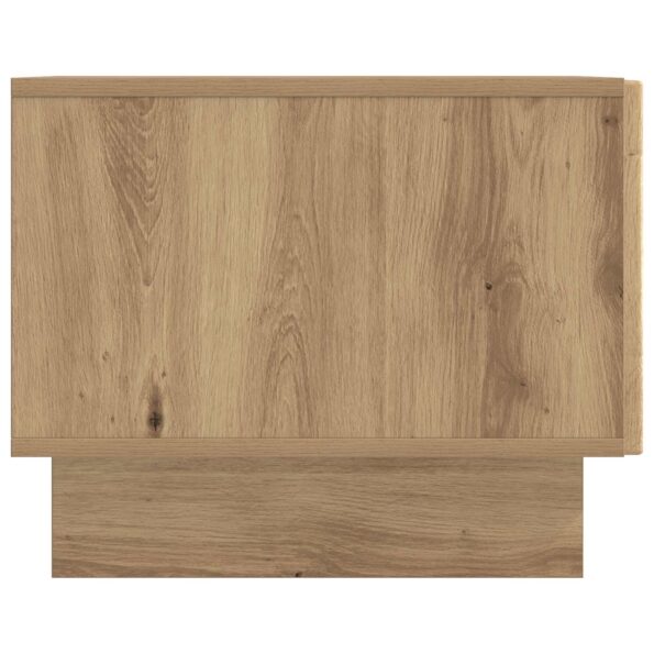 vidaXL Konferenčný stolík Dub artisan 49 x 50 x 40 cm Kompozitné drevo – Obrázok 5