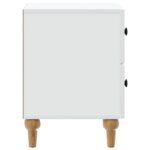 vidaXL Nočný stolík 2 pcs Biela 43 x 34,5 x 48 cm Kompozitné drevo – Obrázok 6